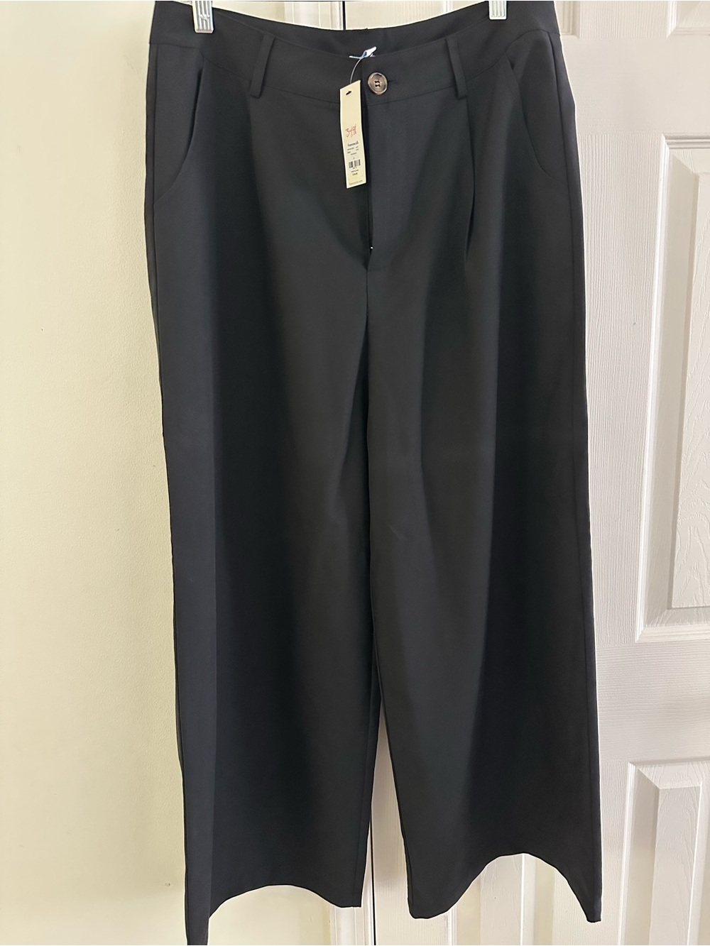 Blue Rain by Francesca's Black Jacket - Size L